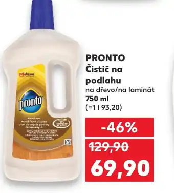 Kaufland PRONTO Čistič na podlahu nabídka