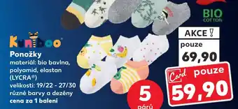 Kaufland Ponožky nabídka