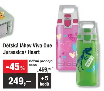 Kaufland Dětská láhev Viva One Jurassica/ Heart nabídka