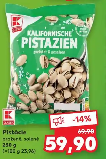 Kaufland Pistácie nabídka