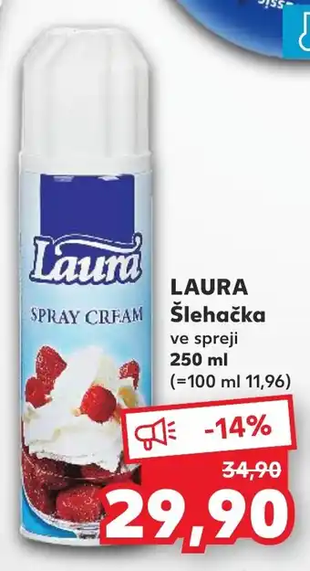 Kaufland LAURA Šlehačka nabídka