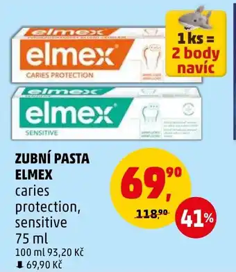 Penny Market ZUBNÍ PASTA ELMEX nabídka