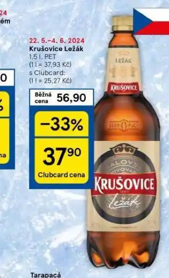 Tesco Pivo krušovice nabídka