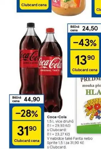 Tesco Coca-cola nabídka