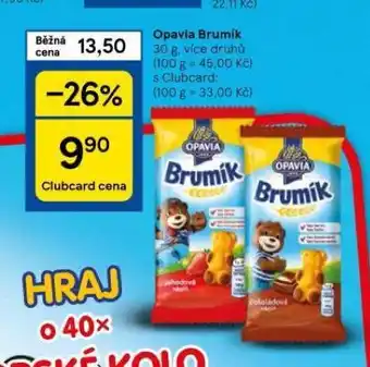 Tesco Opavia brumík nabídka