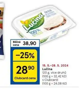 Tesco Lučina nabídka