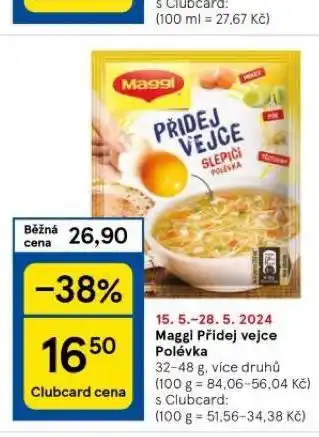 Tesco Maggi přidej vejce nabídka