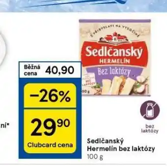 Tesco Sedlčanský hermelín nabídka