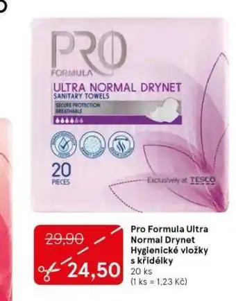 Tesco Pro formula vložky nabídka