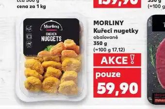 Kaufland Morliny kuřecí nugetky nabídka