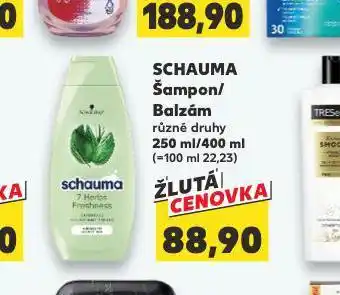 Kaufland Schauma šampon, balzám nabídka
