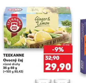 Kaufland Teekanne ovocný čaj nabídka