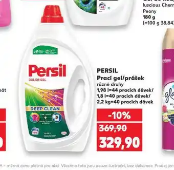 Kaufland Persil prací gel / prášek nabídka