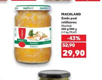Kaufland Machland směs pod svíčkovou nabídka