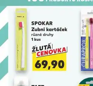 Kaufland Spokra zubní kartáček nabídka