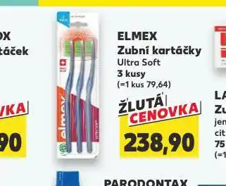 Kaufland Elmex zubní kartáčky nabídka