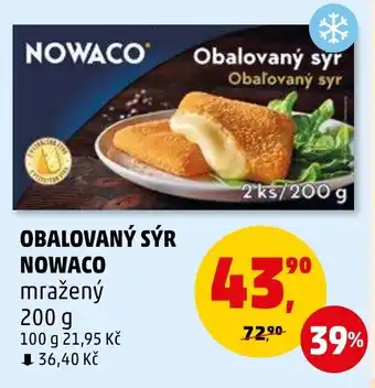 Penny Market OBALOVANÝ SÝR NOWACO nabídka