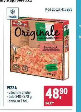 Makro Pizza nabídka