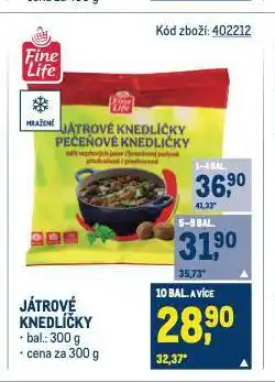 Makro Játrové knedlíčky nabídka