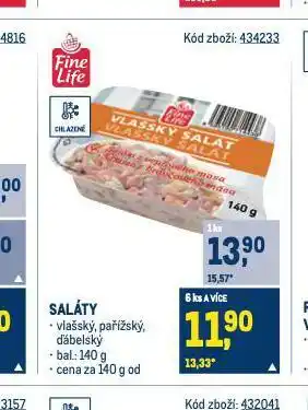 Makro Salát pařížský nabídka