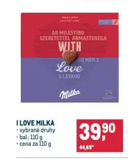 Makro I love milka nabídka