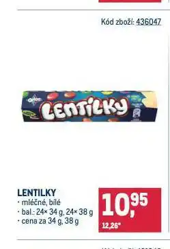 Makro Lentilky nabídka