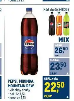 Makro Mountain dew nabídka