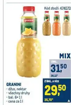 Makro Granini nabídka