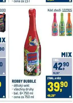 Makro Robby bubble nabídka