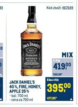 Makro Jack daniel's nabídka