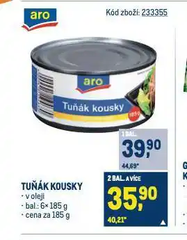 Makro Tuňák kousky nabídka