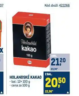 Makro Holandské kakao nabídka