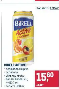 Makro Birell active nabídka