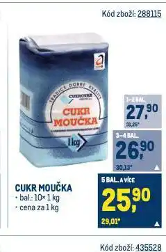 Makro Cukr moučka nabídka