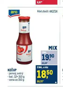 Makro Kečup nabídka