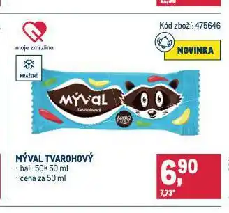 Makro Mýval zmrzlina nabídka