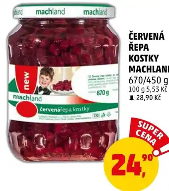 Penny Market ČERVENÁ ŘEPA KOSTKY MACHLAND nabídka