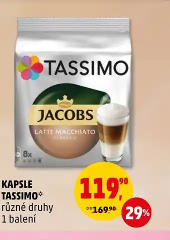 Penny Market KAPSLE TASSIMO nabídka