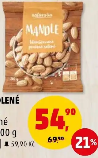 Penny Market MANDLE SOLENÉ NATURALIA nabídka