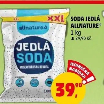 Penny Market SODA JEDLÁ ALLNATURE nabídka