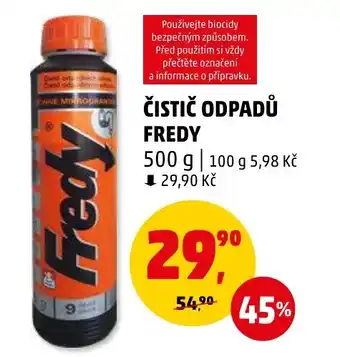 Penny Market ČISTIČ ODPADŮ FREDY 500 g nabídka