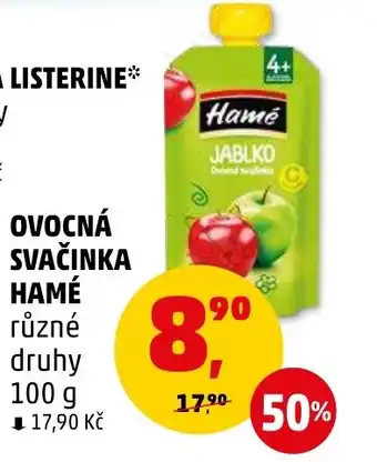Penny Market OVOCNÁ SVAČINKA HAMÉ nabídka