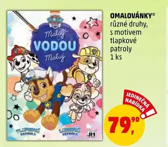 Penny Market OMALOVÁNKY nabídka