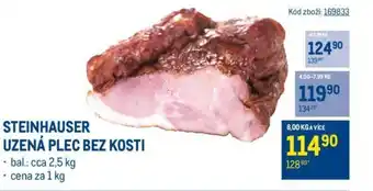 Makro STEINHAUSER UZENÁ PLEC BEZ KOSTI nabídka