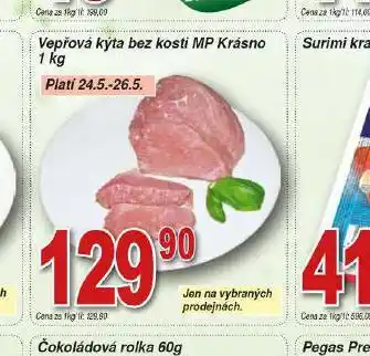 Hruška Vepřová kýta bez kosti nabídka