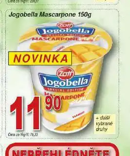 Hruška Jogobella mascarpone nabídka