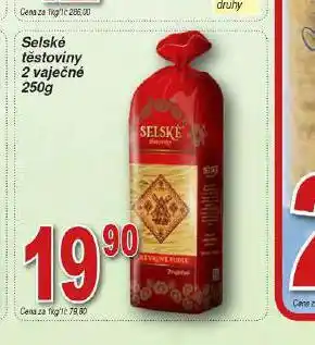 Hruška Selské těstoviny 2 vaječné nabídka