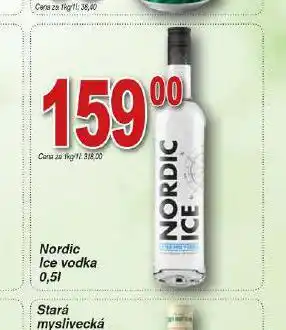 Hruška Nordic ice vodka nabídka