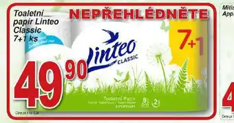 Hruška Linteo toaletní papír nabídka