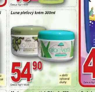 Hruška Luna pleťový krém nabídka